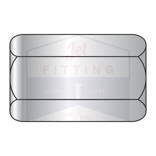 1-8X2 1/2  Hex Rod Coupling Nut 1 1/4 inch Across Flats 18 8 Stainless Steel