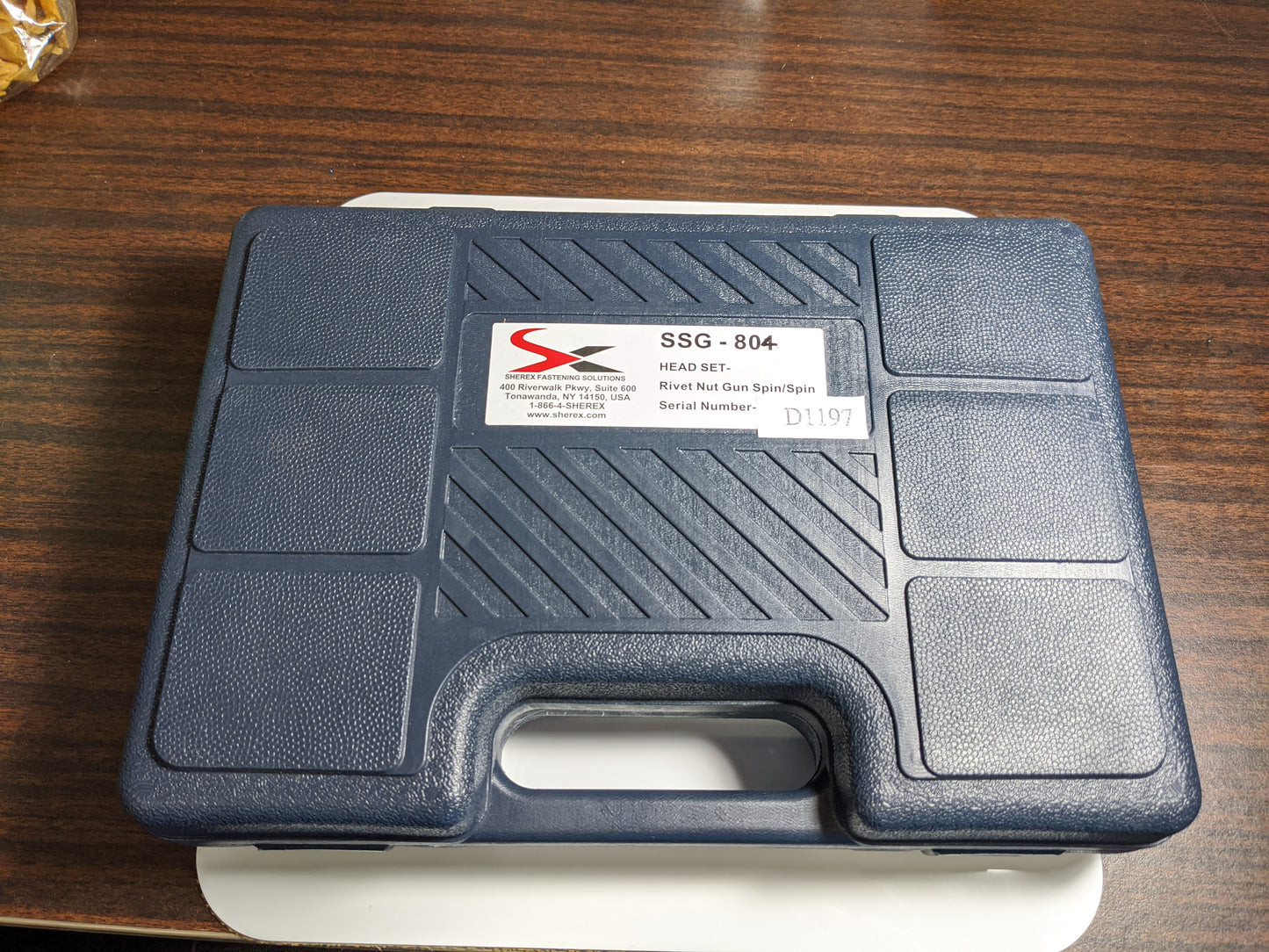 804 Pneumatic Spin-Spin Insert Installation Tool 400 RPM