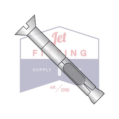 1/4X3 Combo Phillips/Slotted Flat Head Sleeve Anchor Stainless Steel 18-8