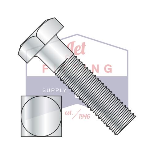 5/16-18X1 1/4  Square Head Battery Bolt Fully Threaded Zinc