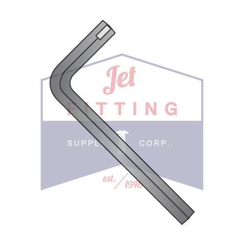1/8 Tamper Proof Hex Key Wrench Alloy Steel Black Oxide Made by Blue Devil