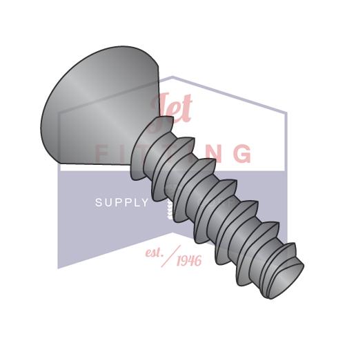 8-16X3/4 Phillips Flat Plastite Alternative 48-2 Fully Threaded Black Oxide And Wax