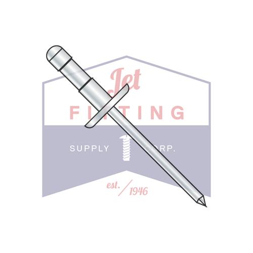1624-0616  Low Profile Multi Grip Rivet Zinc