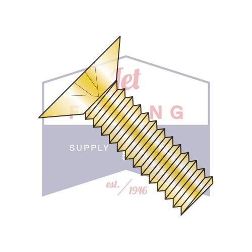 4-40X7/8 MS24693 Military Phillips Flat 100 Degree Full Thread Machine Screw Cadmium