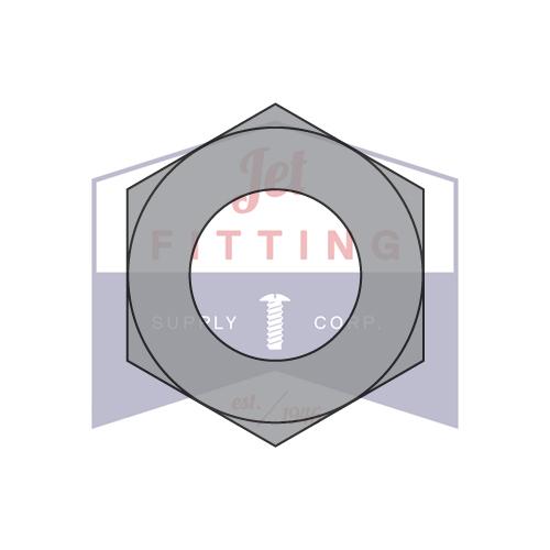 7/16-14 Light Automotive Hex Nut Plain