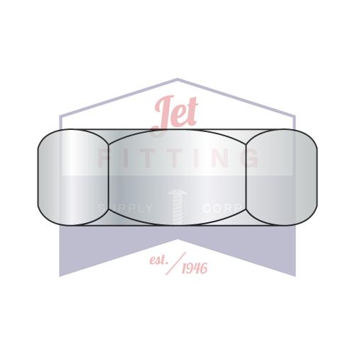1/2-20  Hex Jam Nut Zinc