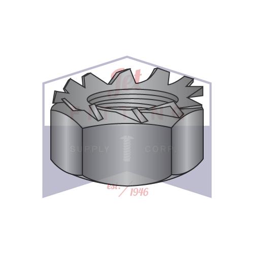 4-40  K Lock Nut 18 8 Stainless Steel Black Oxide and Oil