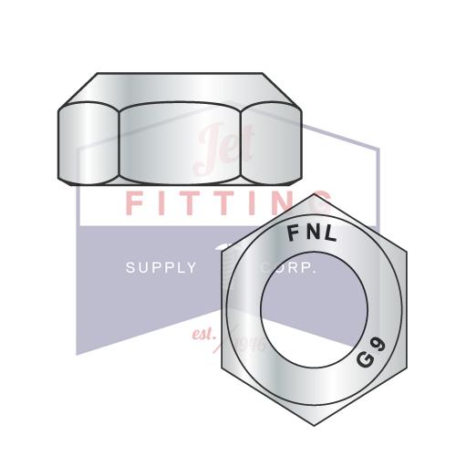 1/2-13  Coarse Thread Top Lock Hex Nut Grade 9 DFAR EcoGuard Gray/Silver 1000 Hr Cor