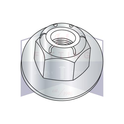 1/2-13  Nylon Insert Flange Stop Hex Lock Nut Zinc