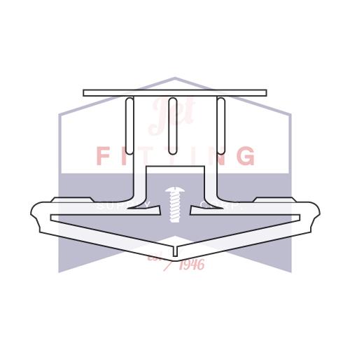 3/8 PLastic Toggle Polypropylene