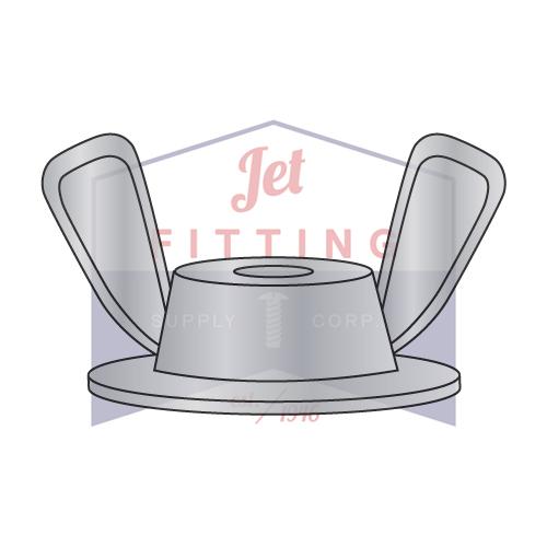 3/8-16X7/8X1-1/8 Washer Based Wing Nut Die Cast Zinc Alloy