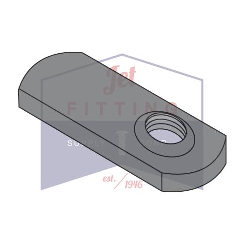 5/16-18 Spot Weld Offset Hole Tab Weld Nut Plain