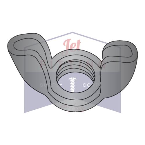10-24   Stamped Wing Nut Black Oxide and Oil