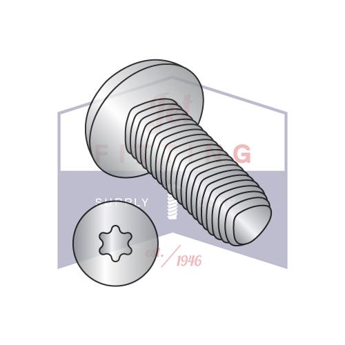 8-32X3/8 6 Lobe Pan Torx Taptite Alternative Thread Roll Sc Fully Thrd 410 S/S Pass &Wax