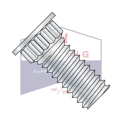 4-40X5/8 Broaching Type Clinch Stud F/T Phosphor Bronze Electro Tin Plate