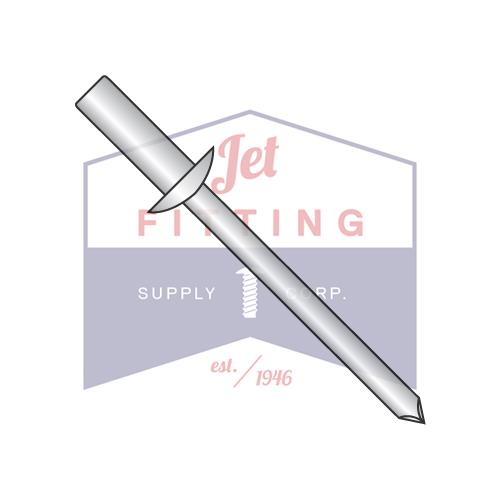 3/16X.25-.37  Closed End Stainless Steel Rivet Stainless Steel Mandrel