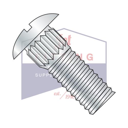 1/4-20X5/8 Slot Truss Head diam.425-.448 hgt.083-.104 Ribbed Neck diam.275-.290 Track Bolt Zinc