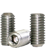 5-40x1/4 Hex Socket Set Screw Cup Point Stainless Steel 18-8 (Package: 100)