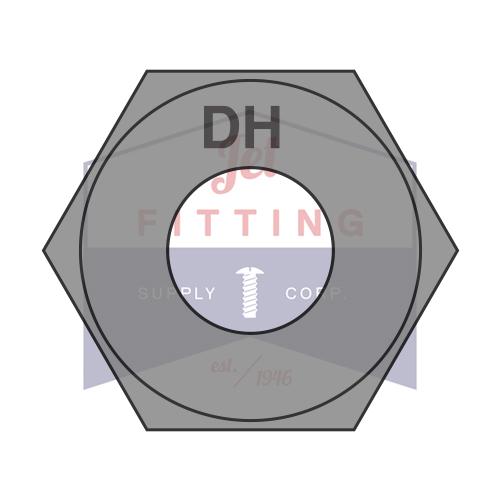 Tuercas estructurales hexagonales pesadas de 1 1/2-6 A 563 DH Plain USA