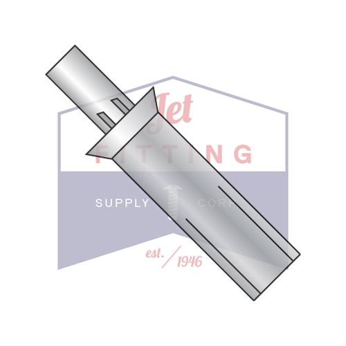 Remache de aluminio avellanado de 5/32 x 5/8 con pasador de acero inoxidable