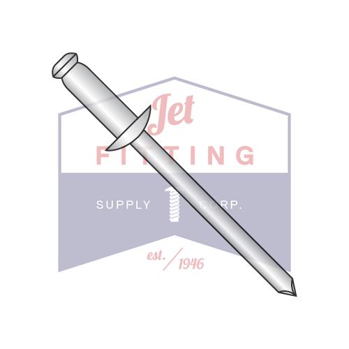 1/4X.02-.12  Aluminum Rivet With Aluminum Mandrel