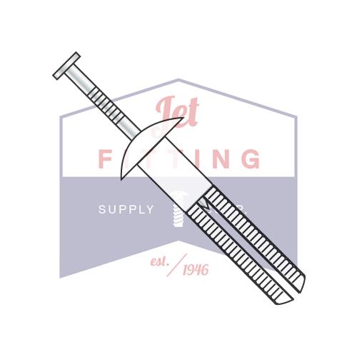 1/4X3  Mushroom Head Nail In Anchor Nylon