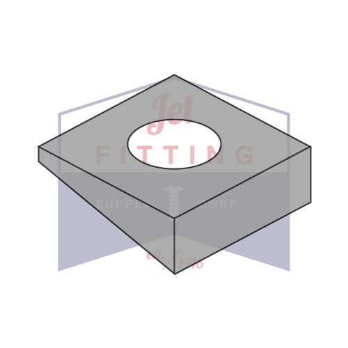 7/8 Square Beveled Washer F 436 A 325 A 490 Plain