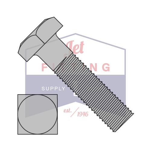 Perno de máquina cuadrado de acero liso de 5/16-18 x 1 1/2"
