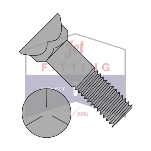 1/2-13X2 1/4  Grade 5 Plow Bolt With Number 3 Head