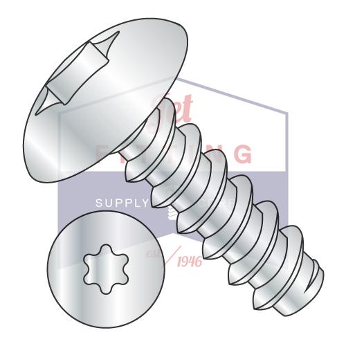 10-16X1/2 6 Lobe Full Contour Truss Self Tapping Screw Type B Full Thread Zinc And Bake