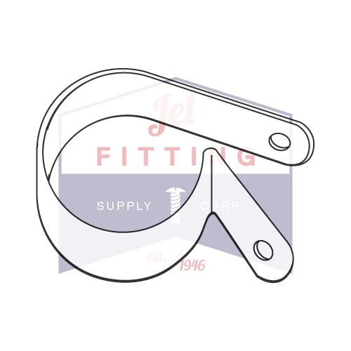 1/4X.140X.410  Standard Cable Clamps Nylon