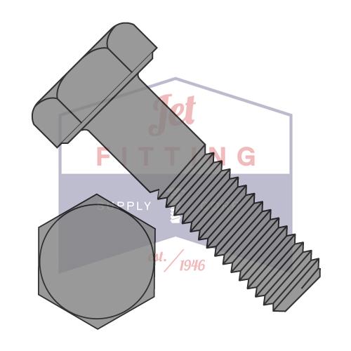 Tornillo de cabeza hexagonal de acero de grado 2, 5/16-18 x 7/8, liso