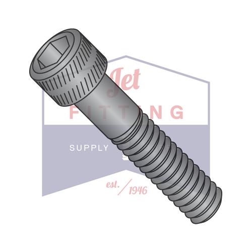 Tornillo de cabeza hueca con rosca gruesa 4-40X1, color negro DFAR