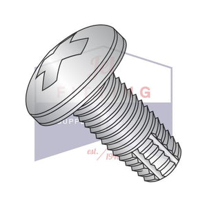 3/8-16X1/2  Phillips Pan Thread Cutting Screw Type F Fully Threaded 18-8 Stainless Steel