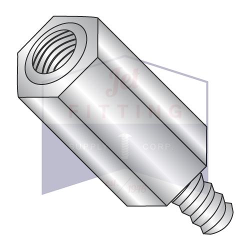 4-40X1 1/8  Three Sixteenths Hex Male Female Standoff Stainless Steel