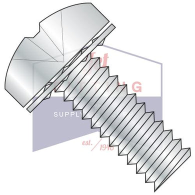 1/4-20X1  Phillips Pan Internal Sems Machine Screw Fully Threaded Zinc