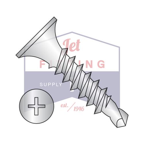 6-20X1 1/4 Phillips Bugle Head Full Thread Self Drilling Drywall Screw410 Stainless Steel