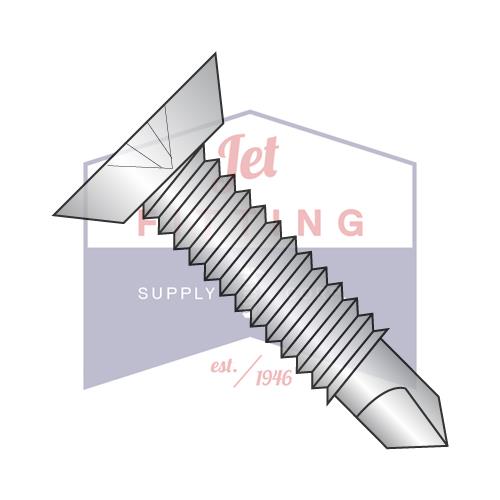 12-24X3/4  Phillips Flt U/C Full Thread Self Drill Scr Machine Sc Thread  410 Stainless