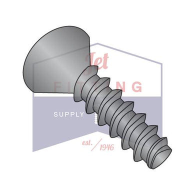 6-19X5/8 Phillips Flat Plastite Alternative 48-2 Fully Threaded Black Oxide And Wax