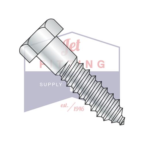 5/16X1  Hex Lag Screw Gimlet Point Steel Black Oxide -- Package