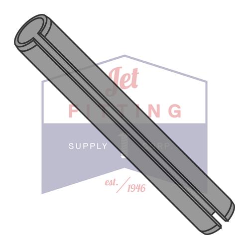 M3X24mm  Metric Roll Pin Slotted Carbon Steel Thermal Black Oxide ISO 8752 -- Package