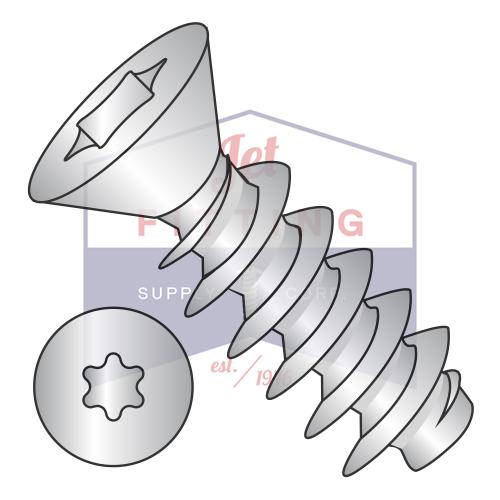 M3-1.34X10 Métrico Torx (6 lóbulos) Cabeza plana PT Alternativa 30 grados FT Acero inoxidable A2 (18-8) Ejot