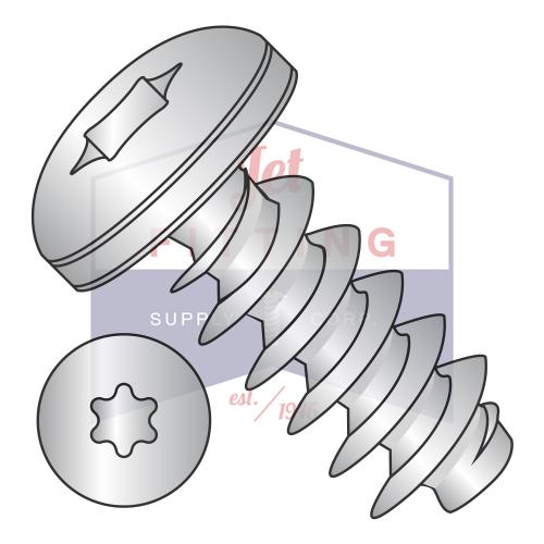 M3.5-1.57X30 Torx métrico (6 lóbulos) Cabeza plana PT Alternativa Rosca completa de 30 grados Acero inoxidable A2