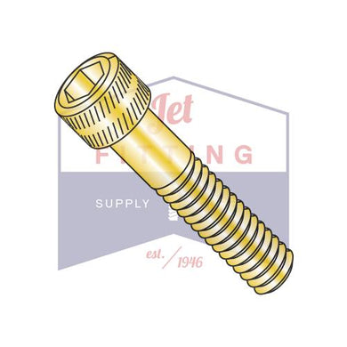 3/8-16X1 1/4  MS16997 Military Socket Head Cap Screw Cadmium Yellow DFAR