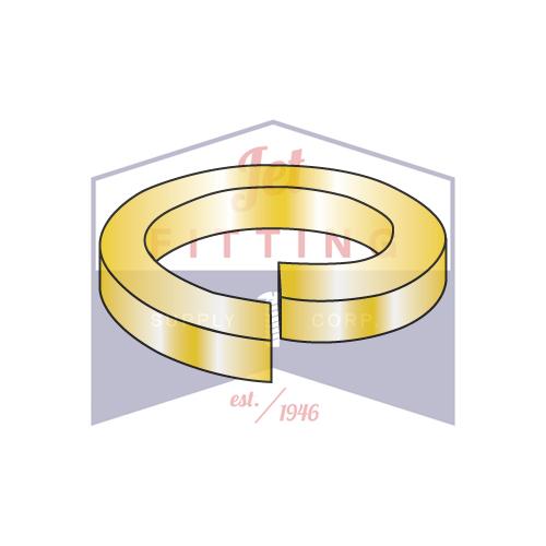 4 MS35338 Arandela de seguridad dividida militar Zinc II DFAR