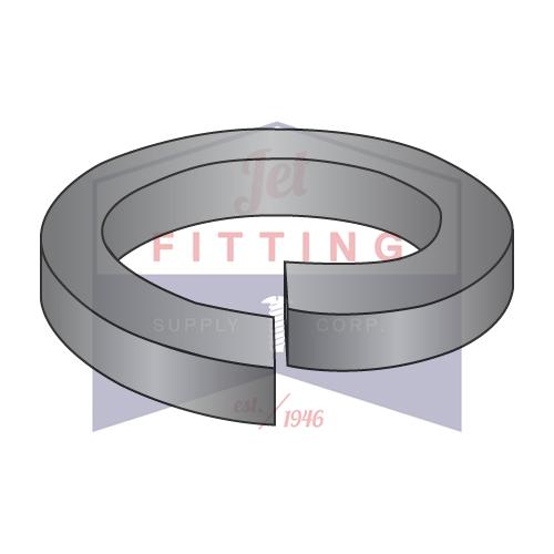 Arandela de seguridad dividida de cuello alto militar MS51848 de 3/8" en fosfato negro