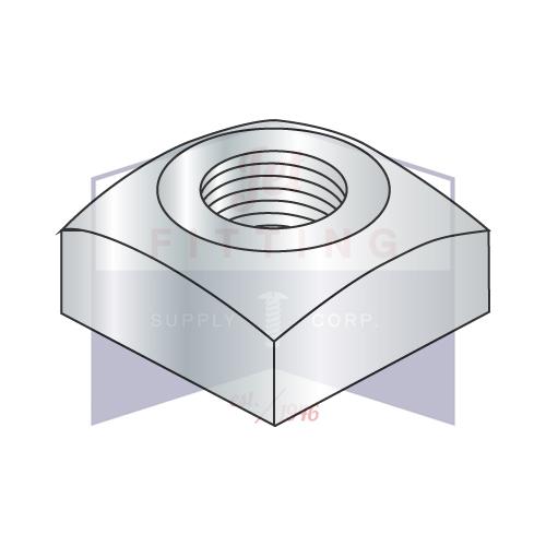 Tuerca cuadrada regular de 3/8-16 de zinc