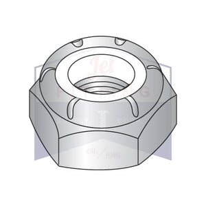 4-40  NTM  Thin Pattern Nylon Insert Hex Lock Nut 18 8 Stainless Steel