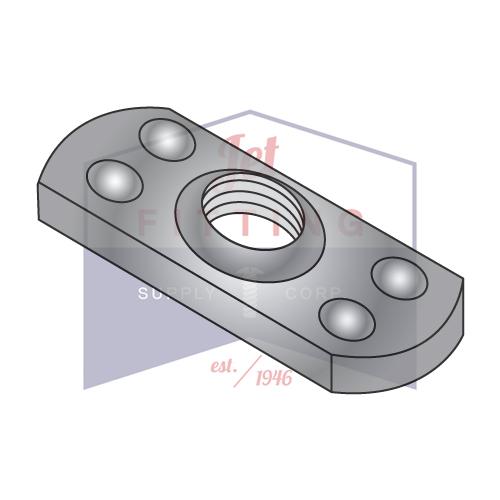 1/2-20  Multi Projection Tab Weld Nut Plain