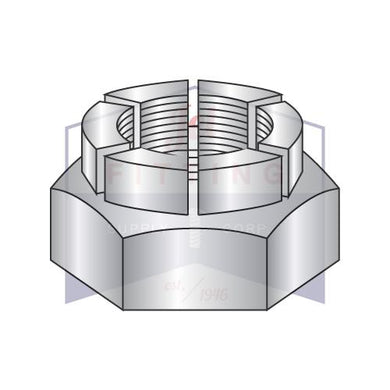 10-32  Flex Type Hex Lock Nut Thin Height Light 18-8 Stainless Steel